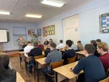 На уроке